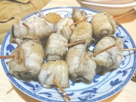 太刀魚のひと口ロール巻き